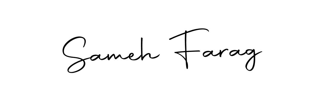 Similarly Autography-DOLnW is the best handwritten signature design. Signature creator online .You can use it as an online autograph creator for name Sameh Farag. Sameh Farag signature style 10 images and pictures png