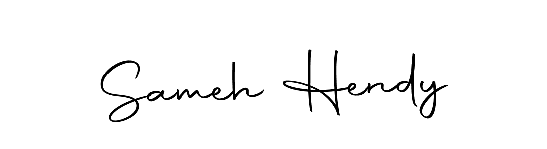 This is the best signature style for the Sameh Hendy name. Also you like these signature font (Autography-DOLnW). Mix name signature. Sameh Hendy signature style 10 images and pictures png