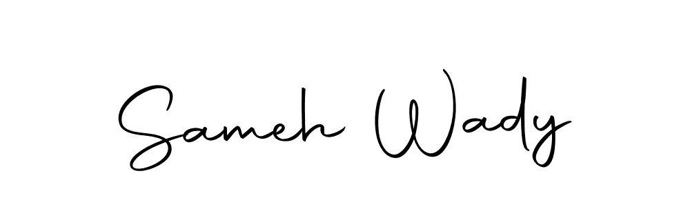 Design your own signature with our free online signature maker. With this signature software, you can create a handwritten (Autography-DOLnW) signature for name Sameh Wady. Sameh Wady signature style 10 images and pictures png