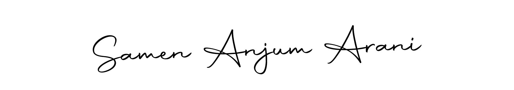 Once you've used our free online signature maker to create your best signature Autography-DOLnW style, it's time to enjoy all of the benefits that Samen Anjum Arani name signing documents. Samen Anjum Arani signature style 10 images and pictures png