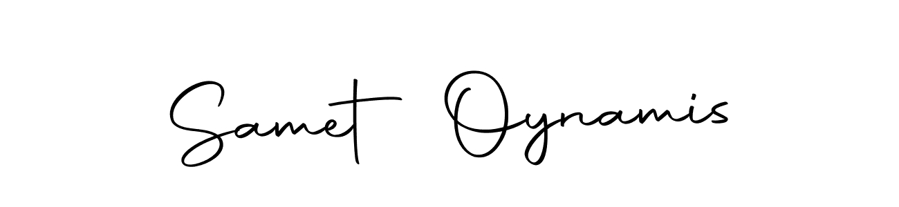 Design your own signature with our free online signature maker. With this signature software, you can create a handwritten (Autography-DOLnW) signature for name Samet Oynamis. Samet Oynamis signature style 10 images and pictures png