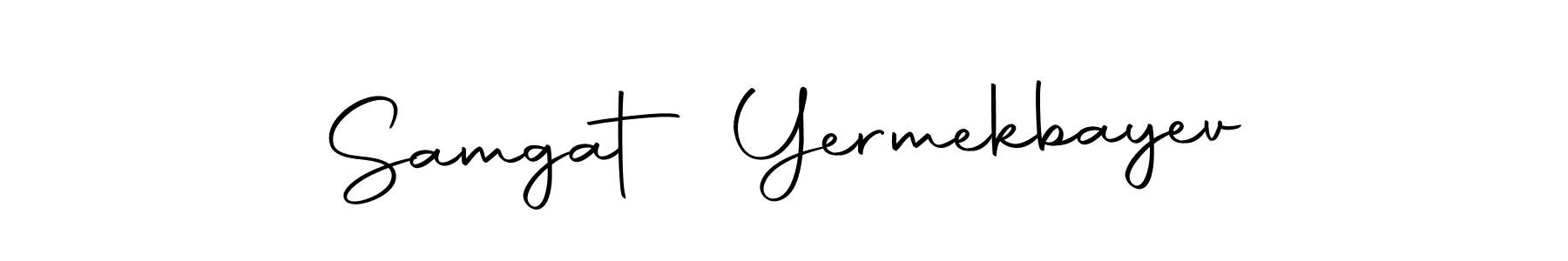 Once you've used our free online signature maker to create your best signature Autography-DOLnW style, it's time to enjoy all of the benefits that Samgat Yermekbayev name signing documents. Samgat Yermekbayev signature style 10 images and pictures png