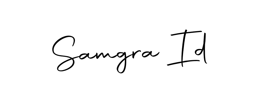 How to make Samgra Id name signature. Use Autography-DOLnW style for creating short signs online. This is the latest handwritten sign. Samgra Id signature style 10 images and pictures png