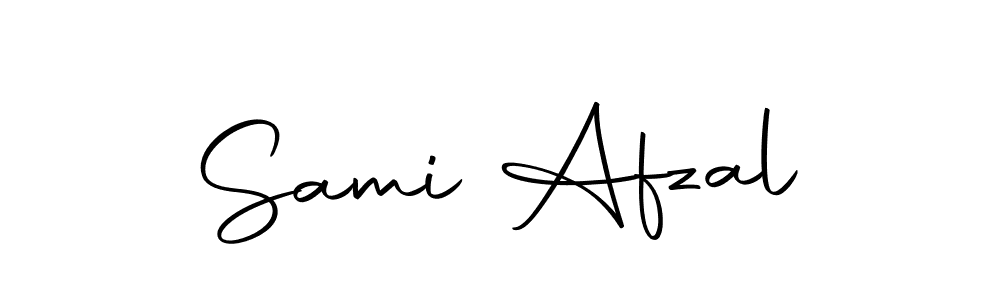 Use a signature maker to create a handwritten signature online. With this signature software, you can design (Autography-DOLnW) your own signature for name Sami Afzal. Sami Afzal signature style 10 images and pictures png