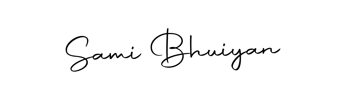 Sami Bhuiyan stylish signature style. Best Handwritten Sign (Autography-DOLnW) for my name. Handwritten Signature Collection Ideas for my name Sami Bhuiyan. Sami Bhuiyan signature style 10 images and pictures png
