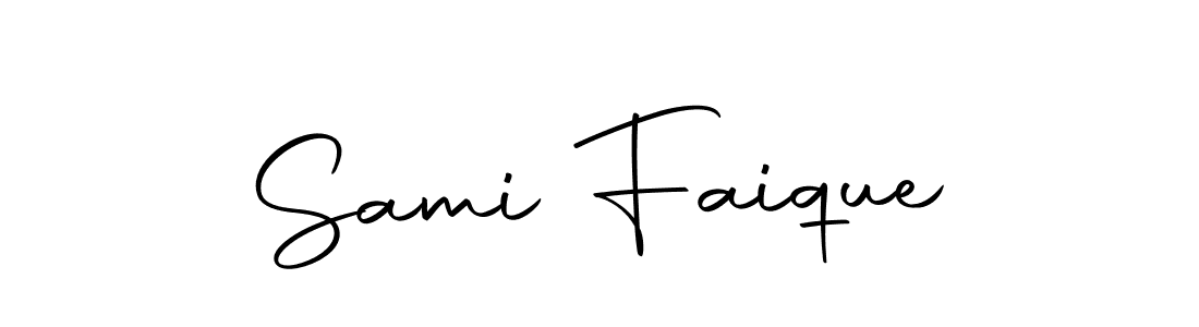The best way (Autography-DOLnW) to make a short signature is to pick only two or three words in your name. The name Sami Faique include a total of six letters. For converting this name. Sami Faique signature style 10 images and pictures png