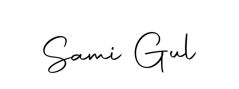 Similarly Autography-DOLnW is the best handwritten signature design. Signature creator online .You can use it as an online autograph creator for name Sami Gul. Sami Gul signature style 10 images and pictures png