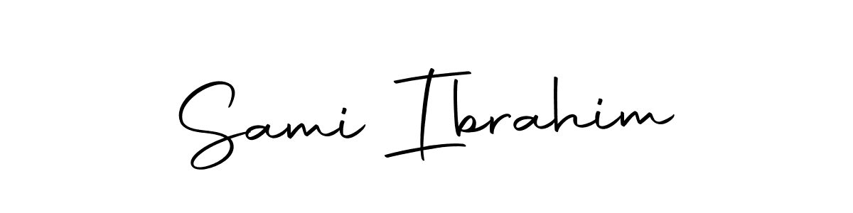 Design your own signature with our free online signature maker. With this signature software, you can create a handwritten (Autography-DOLnW) signature for name Sami Ibrahim. Sami Ibrahim signature style 10 images and pictures png