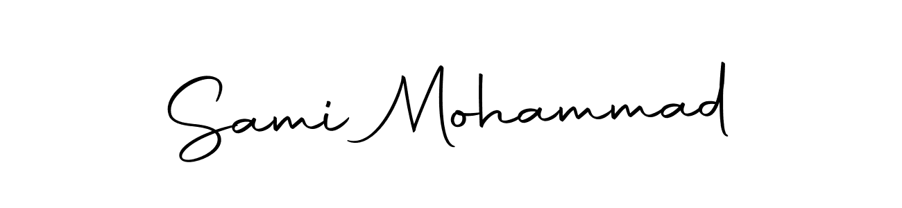 Make a beautiful signature design for name Sami Mohammad. Use this online signature maker to create a handwritten signature for free. Sami Mohammad signature style 10 images and pictures png