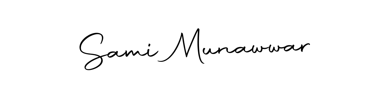 How to make Sami Munawwar signature? Autography-DOLnW is a professional autograph style. Create handwritten signature for Sami Munawwar name. Sami Munawwar signature style 10 images and pictures png