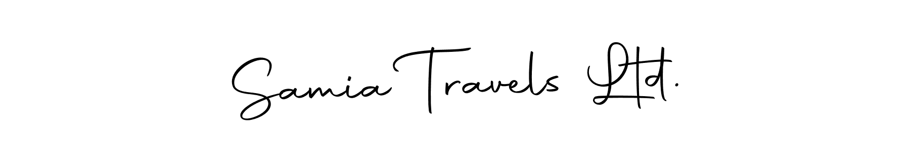 Also You can easily find your signature by using the search form. We will create Samia Travels Ltd. name handwritten signature images for you free of cost using Autography-DOLnW sign style. Samia Travels Ltd. signature style 10 images and pictures png