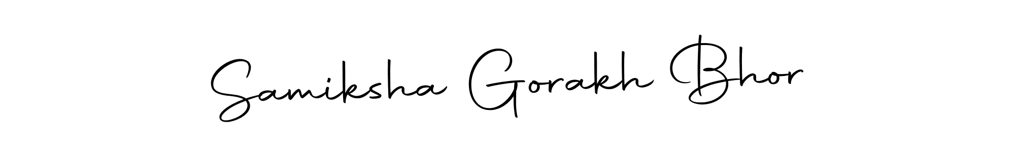 How to Draw Samiksha Gorakh Bhor signature style? Autography-DOLnW is a latest design signature styles for name Samiksha Gorakh Bhor. Samiksha Gorakh Bhor signature style 10 images and pictures png
