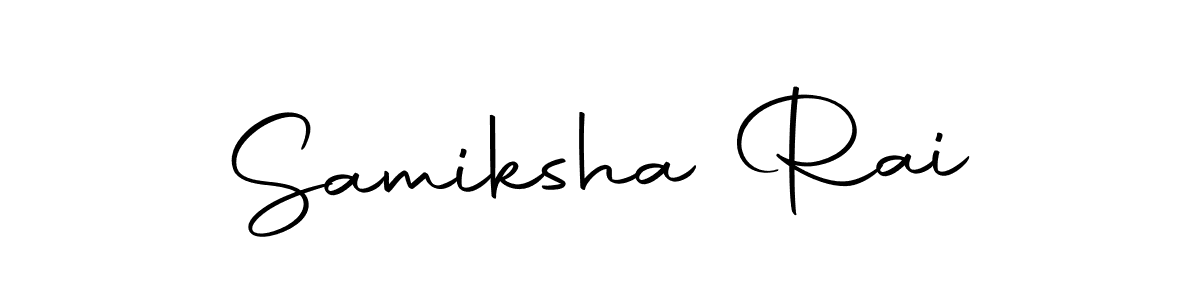 Also we have Samiksha Rai name is the best signature style. Create professional handwritten signature collection using Autography-DOLnW autograph style. Samiksha Rai signature style 10 images and pictures png