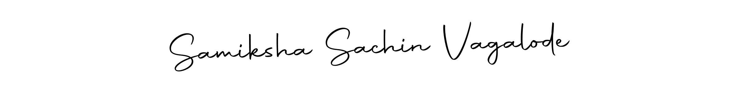 Design your own signature with our free online signature maker. With this signature software, you can create a handwritten (Autography-DOLnW) signature for name Samiksha Sachin Vagalode. Samiksha Sachin Vagalode signature style 10 images and pictures png