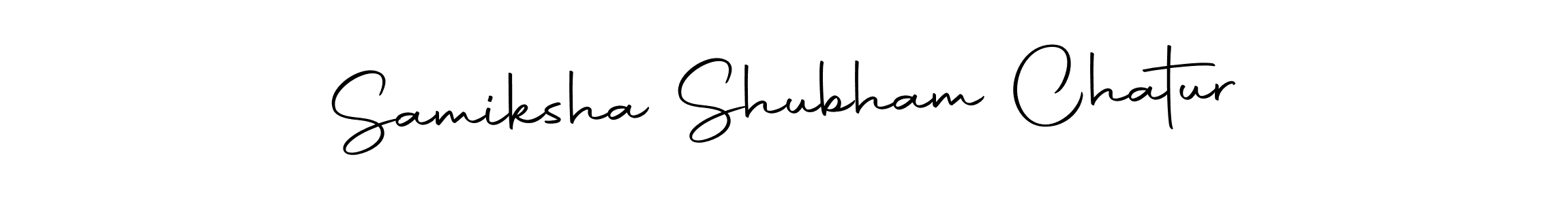 See photos of Samiksha Shubham Chatur official signature by Spectra . Check more albums & portfolios. Read reviews & check more about Autography-DOLnW font. Samiksha Shubham Chatur signature style 10 images and pictures png