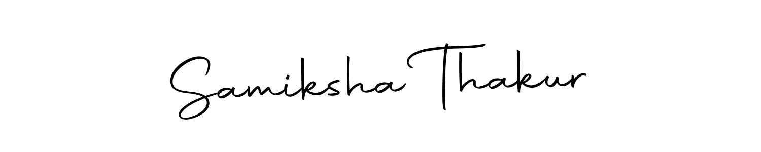 Here are the top 10 professional signature styles for the name Samiksha Thakur. These are the best autograph styles you can use for your name. Samiksha Thakur signature style 10 images and pictures png