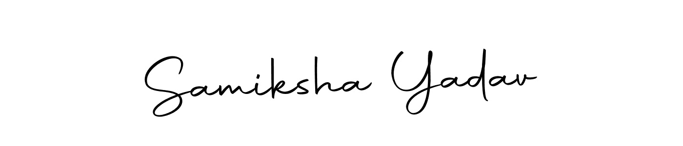 Here are the top 10 professional signature styles for the name Samiksha Yadav. These are the best autograph styles you can use for your name. Samiksha Yadav signature style 10 images and pictures png