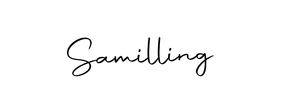 You can use this online signature creator to create a handwritten signature for the name Samilling. This is the best online autograph maker. Samilling signature style 10 images and pictures png