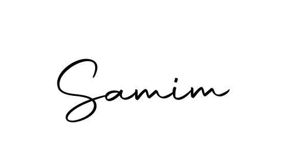 Use a signature maker to create a handwritten signature online. With this signature software, you can design (Autography-DOLnW) your own signature for name Samim . Samim  signature style 10 images and pictures png
