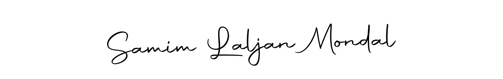 You should practise on your own different ways (Autography-DOLnW) to write your name (Samim Laljan Mondal) in signature. don't let someone else do it for you. Samim Laljan Mondal signature style 10 images and pictures png