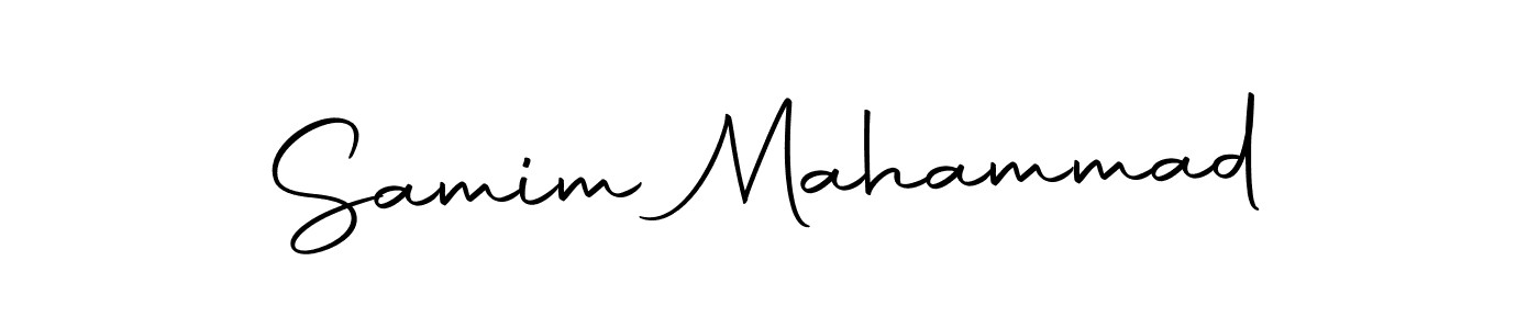 How to make Samim Mahammad signature? Autography-DOLnW is a professional autograph style. Create handwritten signature for Samim Mahammad name. Samim Mahammad signature style 10 images and pictures png