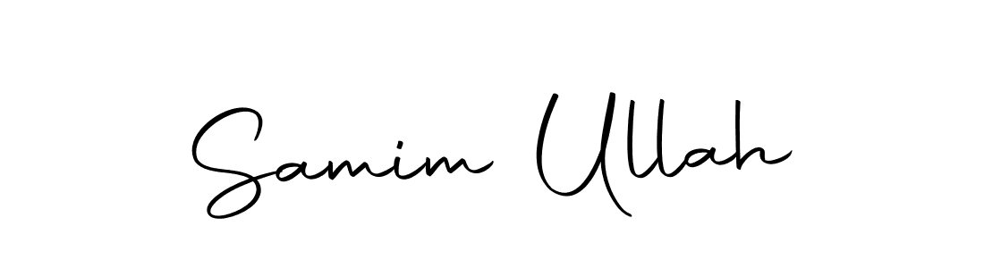 Samim Ullah stylish signature style. Best Handwritten Sign (Autography-DOLnW) for my name. Handwritten Signature Collection Ideas for my name Samim Ullah. Samim Ullah signature style 10 images and pictures png