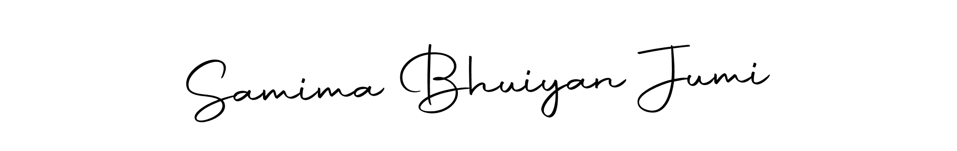 if you are searching for the best signature style for your name Samima Bhuiyan Jumi. so please give up your signature search. here we have designed multiple signature styles  using Autography-DOLnW. Samima Bhuiyan Jumi signature style 10 images and pictures png