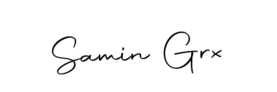 Use a signature maker to create a handwritten signature online. With this signature software, you can design (Autography-DOLnW) your own signature for name Samin Grx. Samin Grx signature style 10 images and pictures png