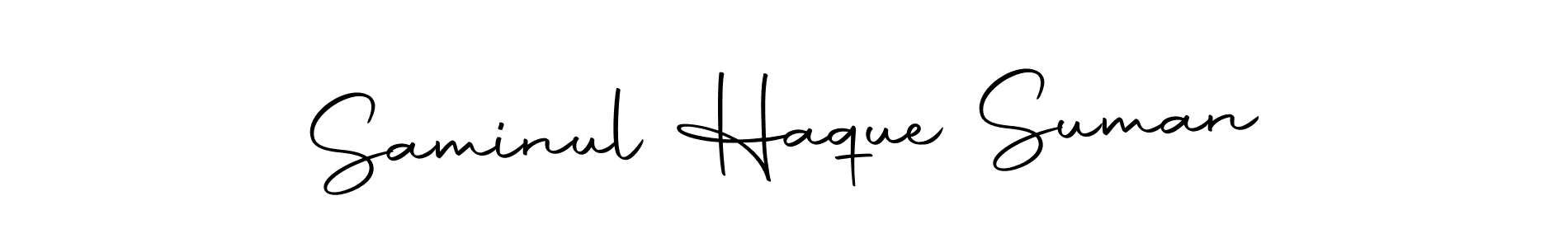 You can use this online signature creator to create a handwritten signature for the name Saminul Haque Suman. This is the best online autograph maker. Saminul Haque Suman signature style 10 images and pictures png