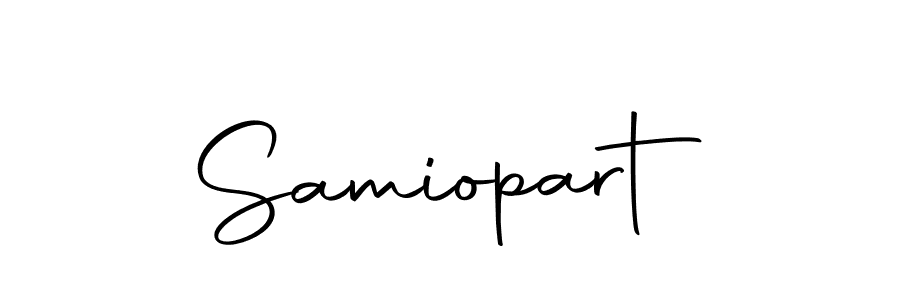Similarly Autography-DOLnW is the best handwritten signature design. Signature creator online .You can use it as an online autograph creator for name Samiopart. Samiopart signature style 10 images and pictures png