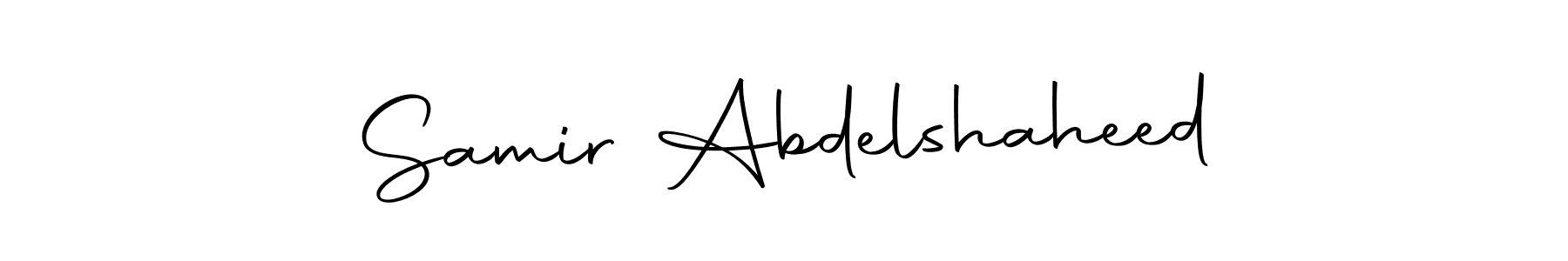 Use a signature maker to create a handwritten signature online. With this signature software, you can design (Autography-DOLnW) your own signature for name Samir Abdelshaheed. Samir Abdelshaheed signature style 10 images and pictures png