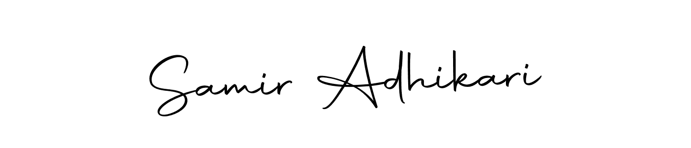 Once you've used our free online signature maker to create your best signature Autography-DOLnW style, it's time to enjoy all of the benefits that Samir Adhikari name signing documents. Samir Adhikari signature style 10 images and pictures png