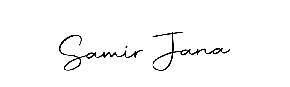 Design your own signature with our free online signature maker. With this signature software, you can create a handwritten (Autography-DOLnW) signature for name Samir Jana. Samir Jana signature style 10 images and pictures png