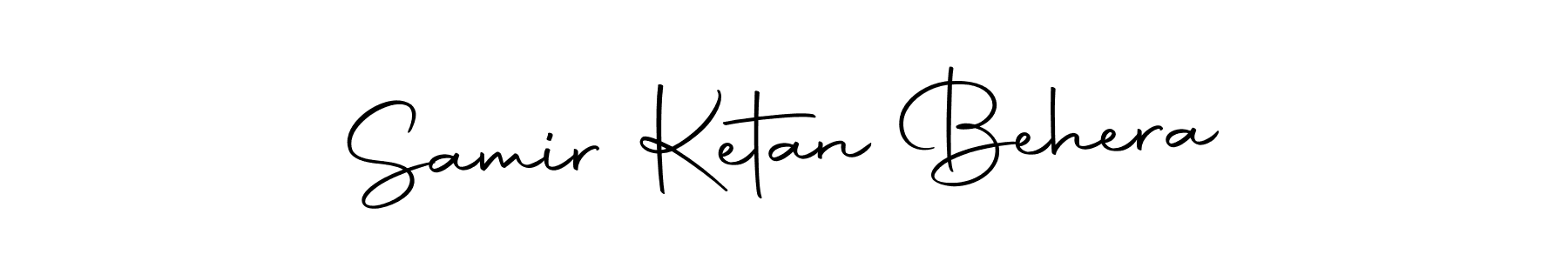 The best way (Autography-DOLnW) to make a short signature is to pick only two or three words in your name. The name Samir Ketan Behera include a total of six letters. For converting this name. Samir Ketan Behera signature style 10 images and pictures png