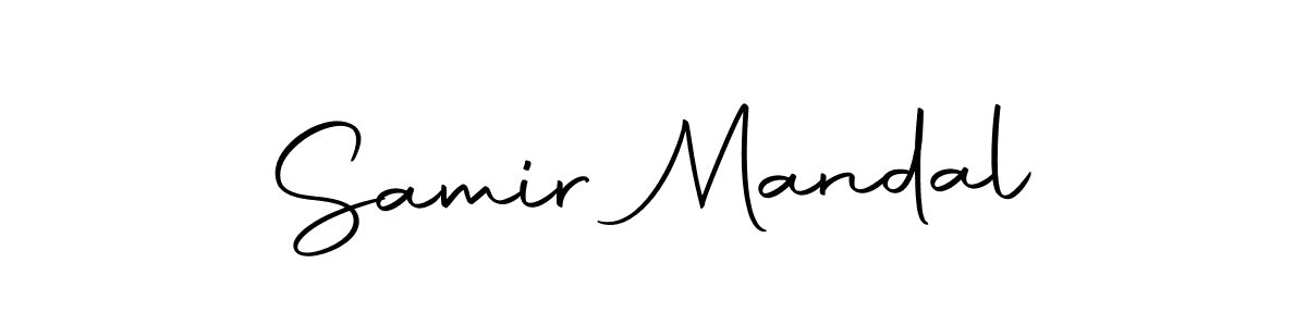 Samir Mandal stylish signature style. Best Handwritten Sign (Autography-DOLnW) for my name. Handwritten Signature Collection Ideas for my name Samir Mandal. Samir Mandal signature style 10 images and pictures png