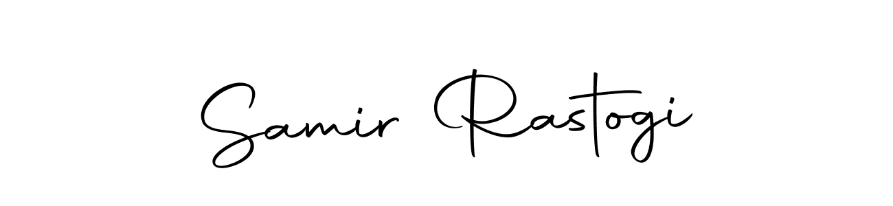 Also we have Samir Rastogi name is the best signature style. Create professional handwritten signature collection using Autography-DOLnW autograph style. Samir Rastogi signature style 10 images and pictures png
