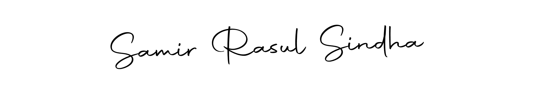 The best way (Autography-DOLnW) to make a short signature is to pick only two or three words in your name. The name Samir Rasul Sindha include a total of six letters. For converting this name. Samir Rasul Sindha signature style 10 images and pictures png