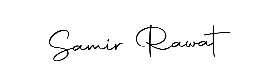 Design your own signature with our free online signature maker. With this signature software, you can create a handwritten (Autography-DOLnW) signature for name Samir Rawat. Samir Rawat signature style 10 images and pictures png