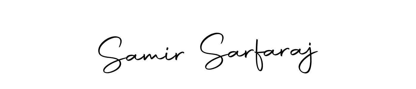 Make a short Samir Sarfaraj signature style. Manage your documents anywhere anytime using Autography-DOLnW. Create and add eSignatures, submit forms, share and send files easily. Samir Sarfaraj signature style 10 images and pictures png