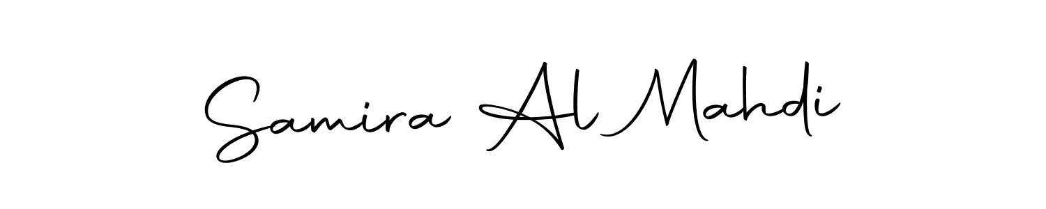 Create a beautiful signature design for name Samira Al Mahdi. With this signature (Autography-DOLnW) fonts, you can make a handwritten signature for free. Samira Al Mahdi signature style 10 images and pictures png