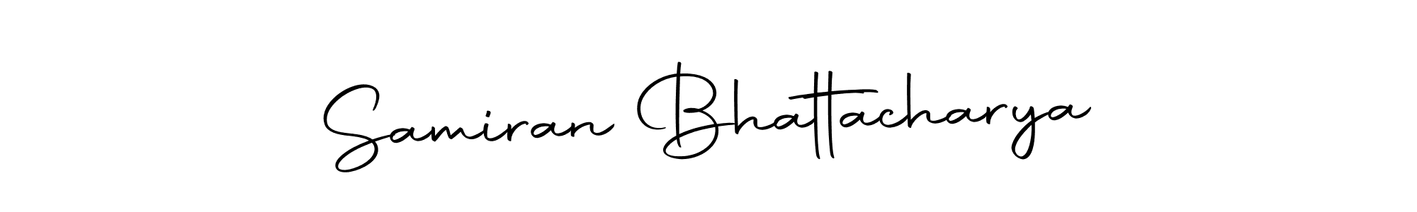 Make a beautiful signature design for name Samiran Bhattacharya. With this signature (Autography-DOLnW) style, you can create a handwritten signature for free. Samiran Bhattacharya signature style 10 images and pictures png