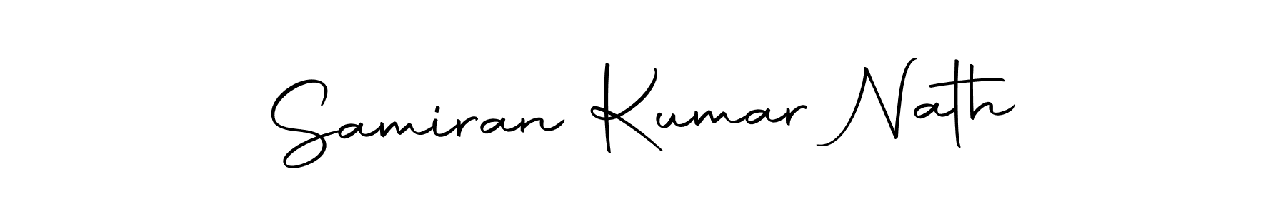 Also we have Samiran Kumar Nath name is the best signature style. Create professional handwritten signature collection using Autography-DOLnW autograph style. Samiran Kumar Nath signature style 10 images and pictures png