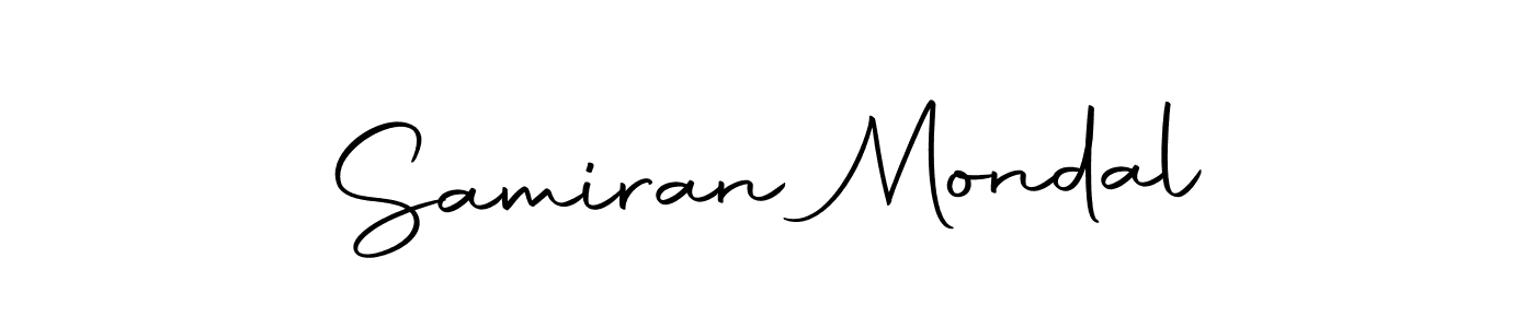 The best way (Autography-DOLnW) to make a short signature is to pick only two or three words in your name. The name Samiran Mondal include a total of six letters. For converting this name. Samiran Mondal signature style 10 images and pictures png