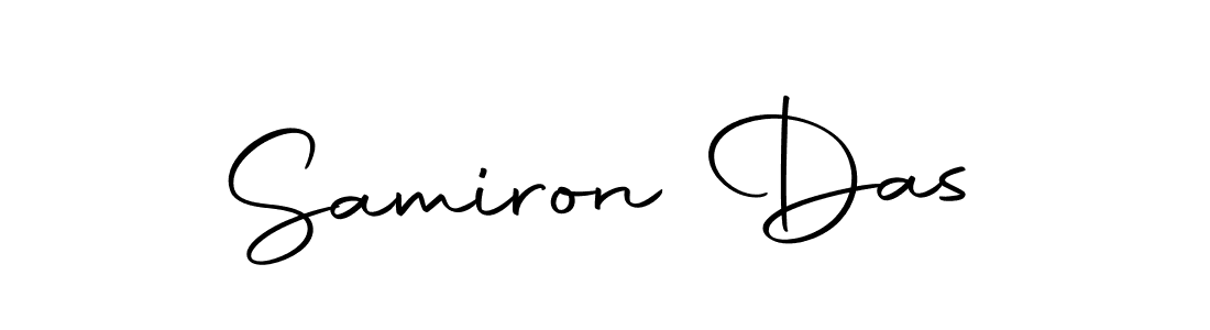 How to make Samiron Das signature? Autography-DOLnW is a professional autograph style. Create handwritten signature for Samiron Das name. Samiron Das signature style 10 images and pictures png