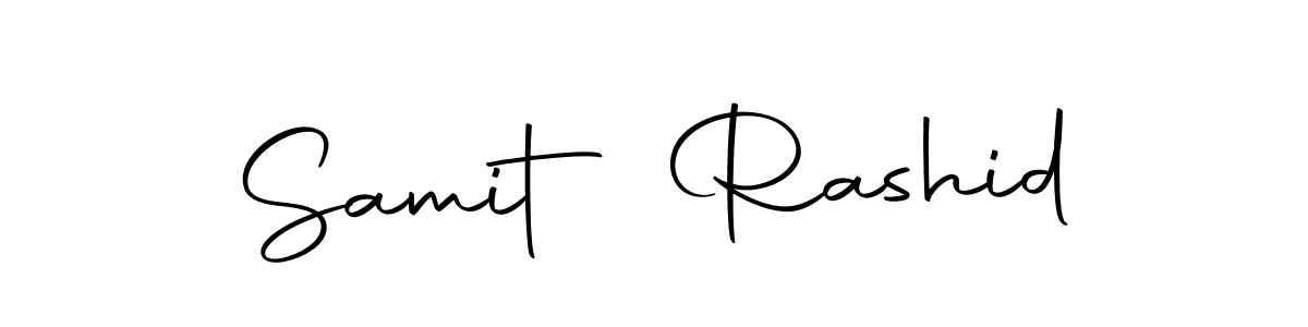 How to Draw Samit Rashid signature style? Autography-DOLnW is a latest design signature styles for name Samit Rashid. Samit Rashid signature style 10 images and pictures png