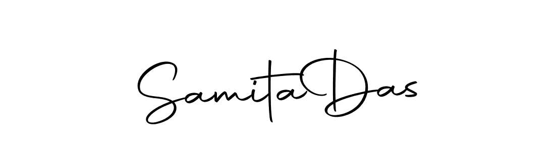 How to make Samita  Das name signature. Use Autography-DOLnW style for creating short signs online. This is the latest handwritten sign. Samita  Das signature style 10 images and pictures png