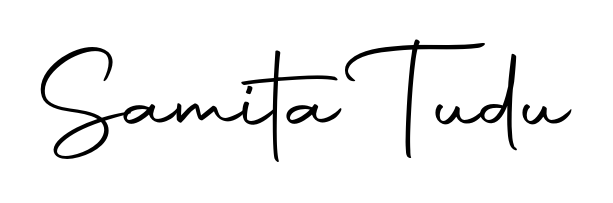 Create an unforgettable impression when signing with Samita Tudu name styled in Autography-DOLnW typography. 100% free online generator. Samita Tudu signature style 10 images and pictures png