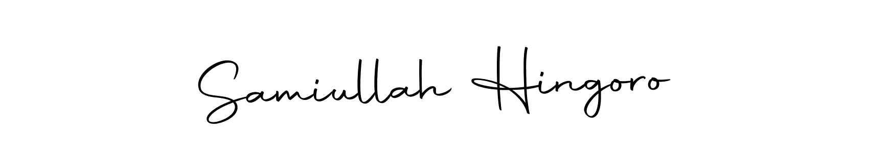 Samiullah Hingoro stylish signature style. Best Handwritten Sign (Autography-DOLnW) for my name. Handwritten Signature Collection Ideas for my name Samiullah Hingoro. Samiullah Hingoro signature style 10 images and pictures png