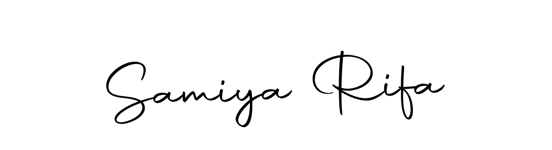 You should practise on your own different ways (Autography-DOLnW) to write your name (Samiya Rifa) in signature. don't let someone else do it for you. Samiya Rifa signature style 10 images and pictures png