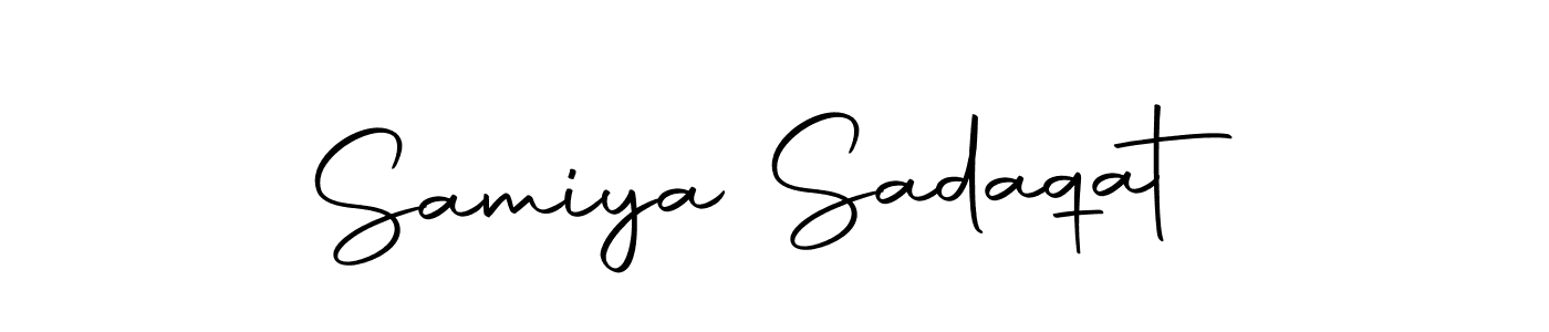 This is the best signature style for the Samiya Sadaqat name. Also you like these signature font (Autography-DOLnW). Mix name signature. Samiya Sadaqat signature style 10 images and pictures png